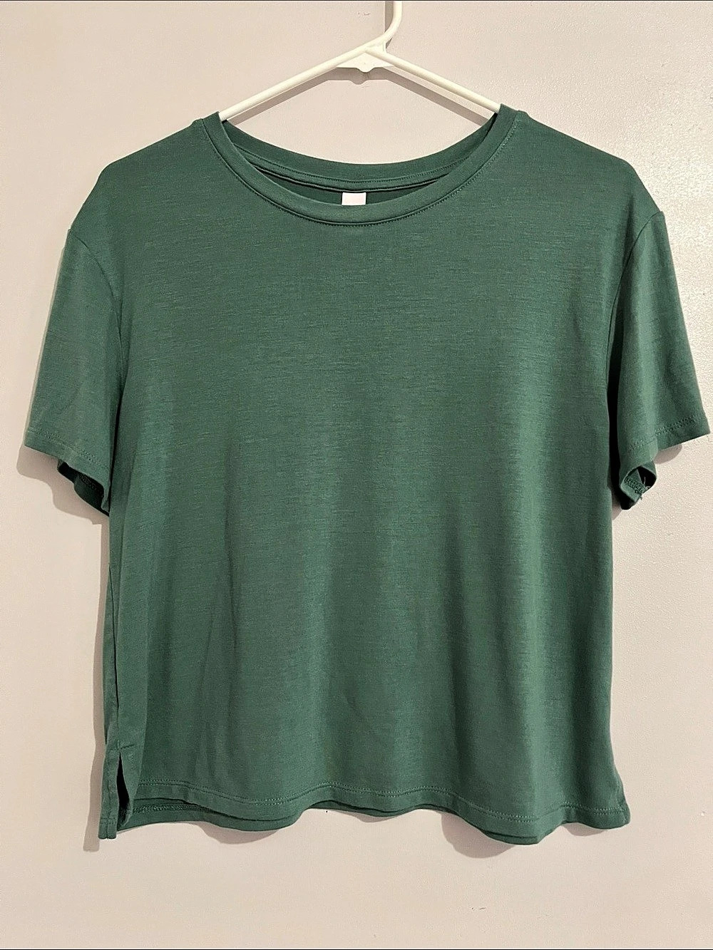 Auden Women'Small Jersey Pajama T-Shirt Green Small